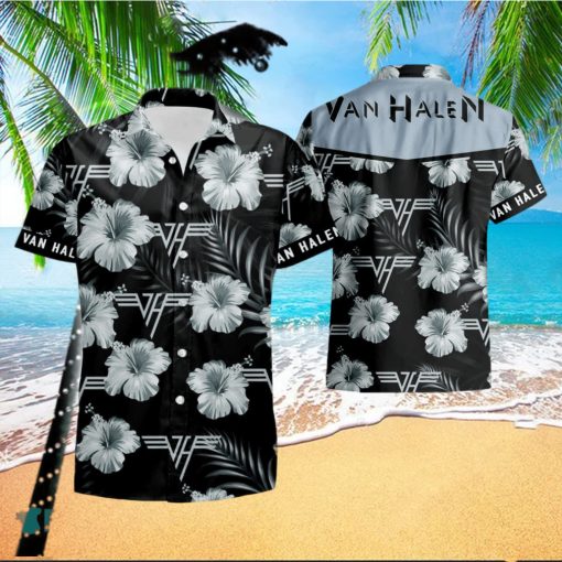 Van Halen Tommy Bahama Aloha Combo Hawaiian Shirt And Short