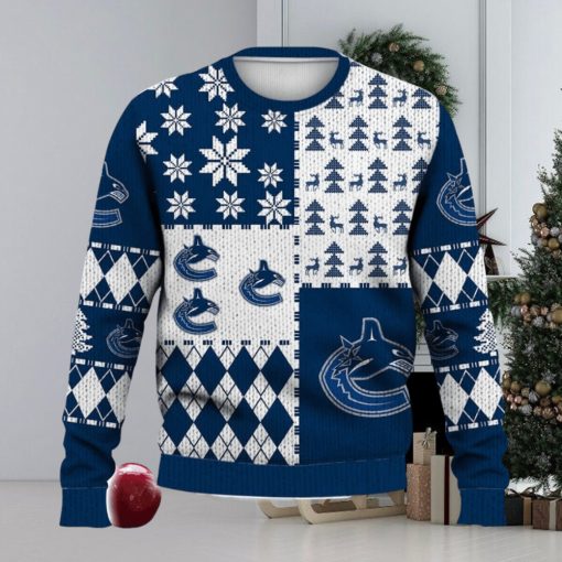 Vancouver Canucks Ice Hockey NHL Ugly Christmas Sweater