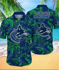 Vancouver Canucks NHL Flower Hawaiian Shirt Special Gift For Fans hawaiian shirt