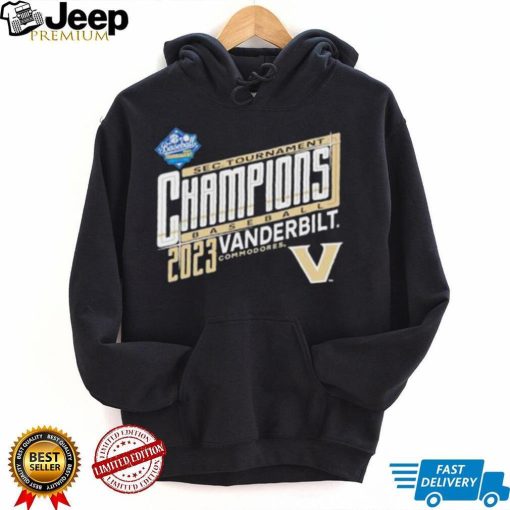 Vanderbilt University Baseball 2023 Sec Tournament Champions T Shirt