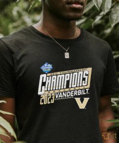 Vanderbilt University Baseball 2023 Sec Tournament Champions shirt