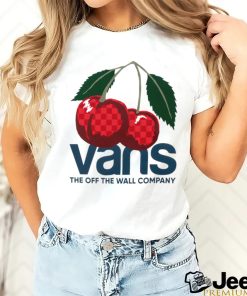 Vans Cherry the off the wall company logo shirt