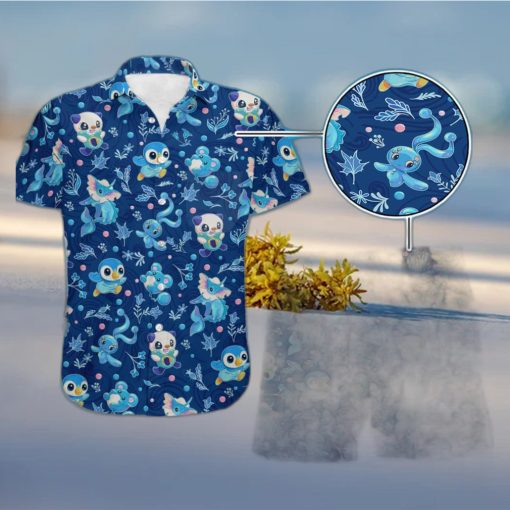 Vaporeon Hawaiian Shirt Gift For Beach Lovers