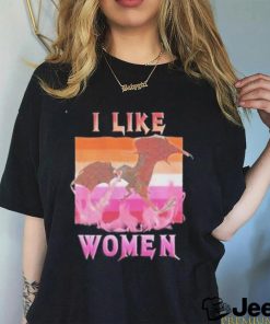 Vasarii Like Women Lesbian Flag shirt