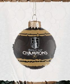 Vegas Golden Knights 2023 Stanley Cup Champions Glass Ball Ornament