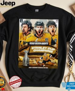 Vegas Golden Knights 2023 Stanley Cup Champions Most Canadian Players In The NHL shirt