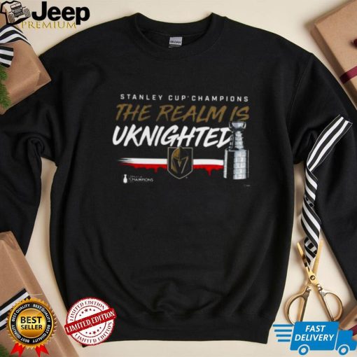 Vegas Golden Knights 2023 Stanley Cup Champions The Realm Is Uknighted shirt