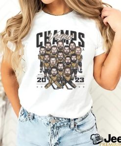 Vegas Golden Knights 2023 Stanley Cup Final Champions Caricature Shirt