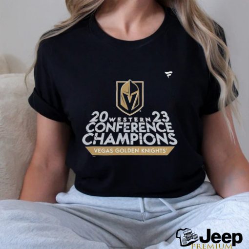 Vegas Golden Knights 2023 Western Conference Champions Locker Room T Shirt