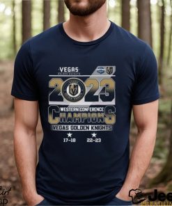 Vegas Golden Knights 2023 Western Conference Champions shirt