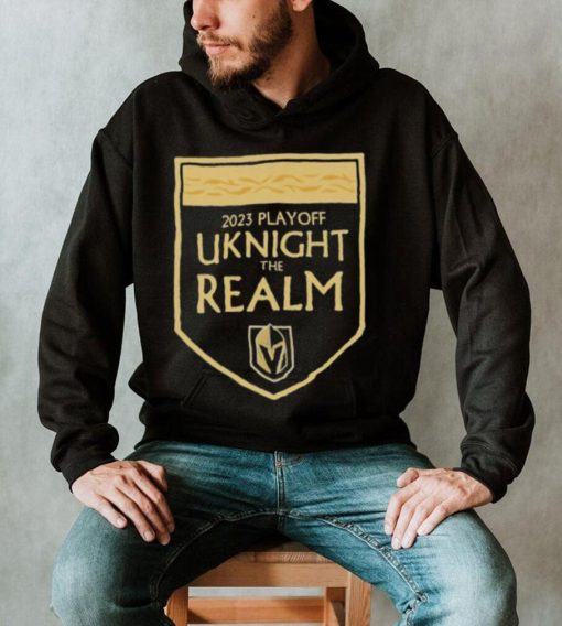 Vegas Golden Knights 2023 playoffs uknight the realm shirt