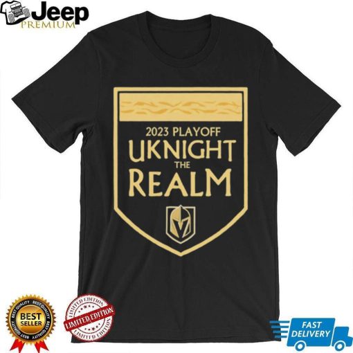 Vegas Golden Knights 2023 playoffs uknight the realm shirt