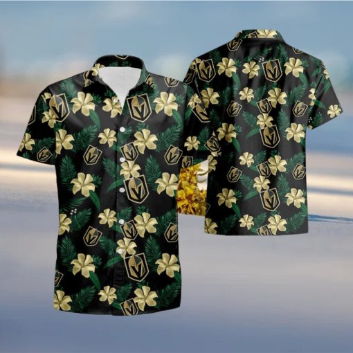 Vegas Golden Knights Aloha Set 3D Hawaiian Shirt And Short Gift For Men And Women