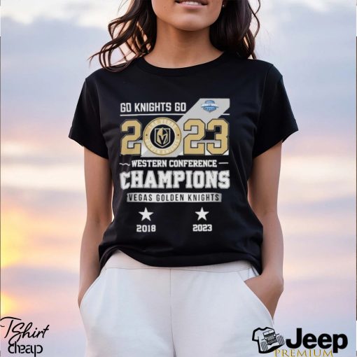 Vegas Golden Knights Champions Nhl 2023 Go Knights Go Shirt