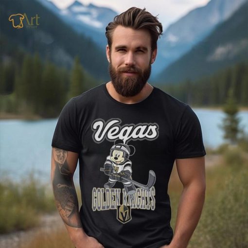 Vegas Golden Knights Mickey Mouse Go Team Go T Shirt