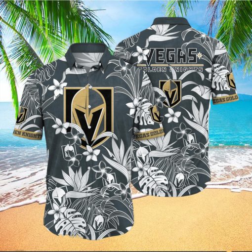 Vegas Golden Knights NHL Flower Hawaiian Shirt For Men Women Impressive Gift For Fans hawaiian shirt