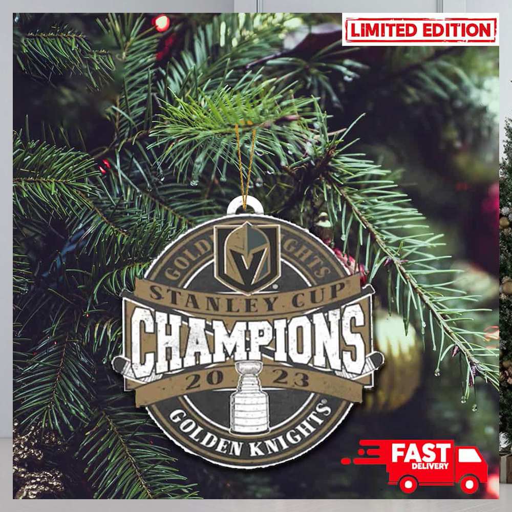 NHL Stanley Cup Vegas Golden Knights Champions Christmas Tree