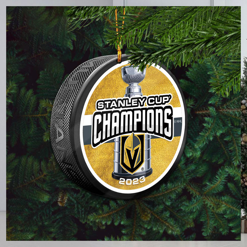 Vegas Golden Knights WinCraft 2023 Stanley Cup Champions Christmas