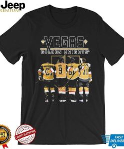 Vegas Golden Knights Team Players 2023 Signatures Shirt