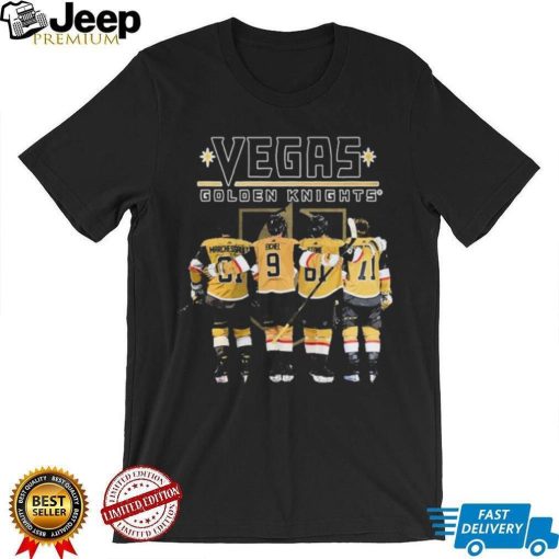 Vegas Golden Knights Team Players 2023 Signatures Shirt