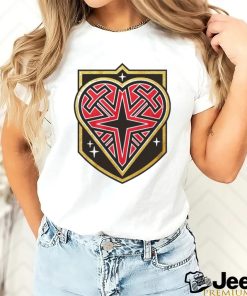 Vegas Golden Knights heart Organ logo shirt