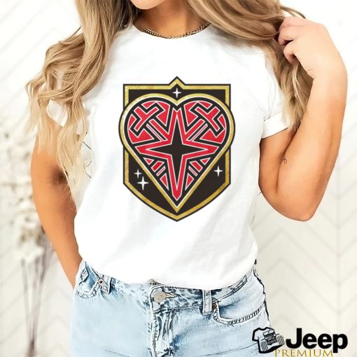 Vegas Golden Knights heart Organ logo shirt