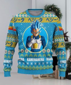 Vegeta Anime Dragon Ball Z Xmas Ugly Christmas Sweater Gift For Men Women