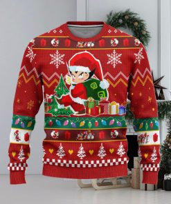 Vegeta Anime Ugly Christmas Sweater, Dragon Ball Xmas Gift, Custom Ugly Christmas Sweater
