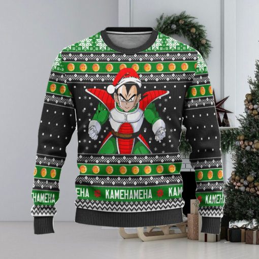 Vegeta Dragon Ball Anime Ugly Christmas Sweater, Custom Sweatshirt Apparel