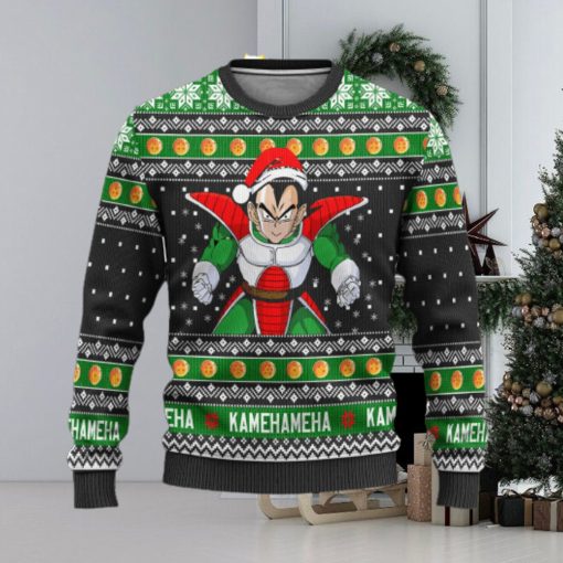 Vegeta Dragon Ball Anime Xmas Ugly Christmas Sweater Gift For Men Women