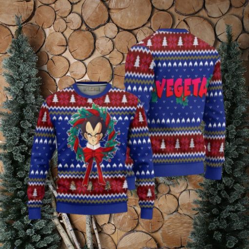 Vegeta Dragon Ball Z Anime Ugly Christmas Sweater Xmas Gift