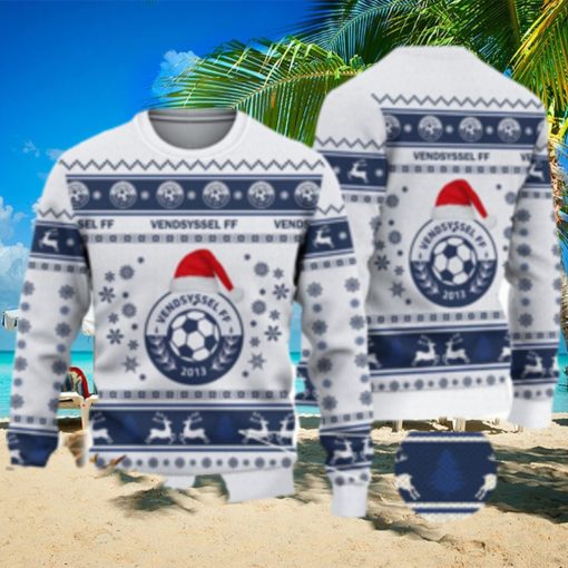 Vendsyssel FF 3D Ugly Christmas Sweater For Men And Women Sport Fans