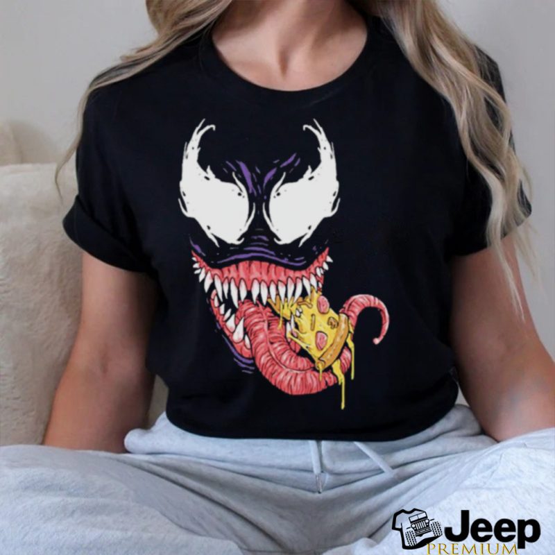 Venom Eating Pizza Tom Hardy Shirt
