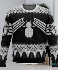 Venom Marvel Venom Symbol 3D Ugly Christmas Sweater Unisex Christmas Sweater For Men And Women