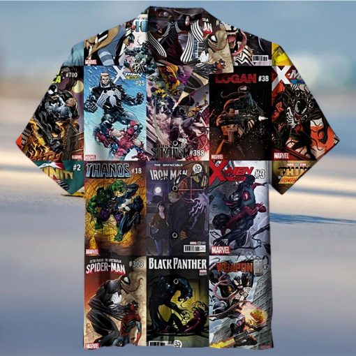 Venom Movie Film 3D Full Printed Hawaiian Shirt