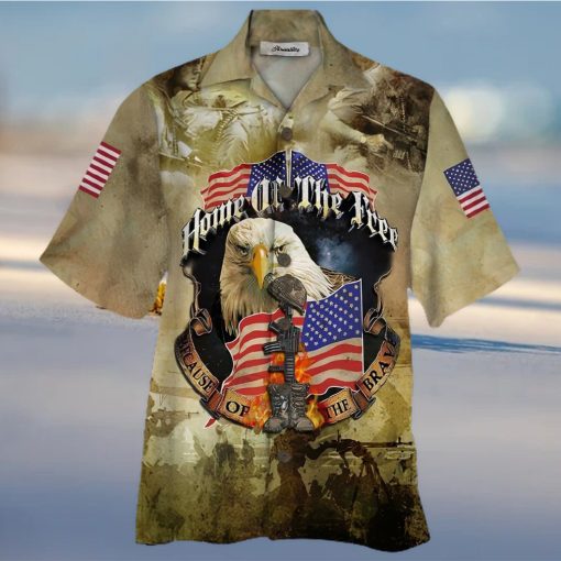 Veteran Colorful Unique Design Unisex Hawaiian Shirt