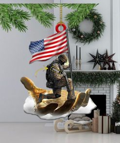 Veteran Jesus Hand Christmas Ornament