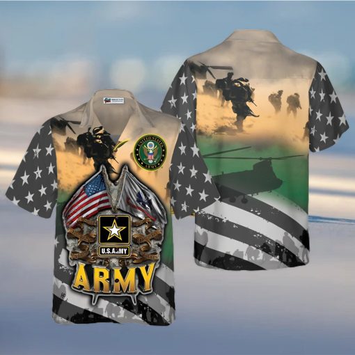 Veteran Proudly Served The US Army Hawaiian Shirt