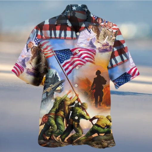 Veteran USA Veteran Proud Hawaiian Shirt