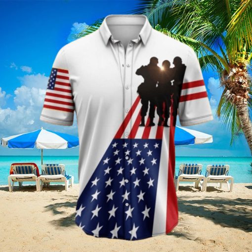 Veterans Of America Tropical Hawaiian Shirt Gift For Men And Women