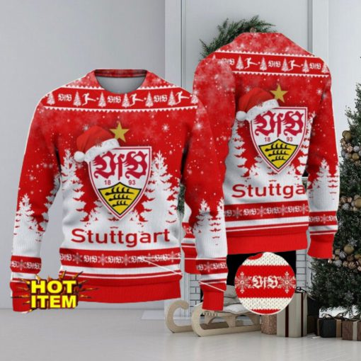 VfB Stuttgart Bundesliga Fans Germany League Ugly Christmas Sweater Christmas Gift