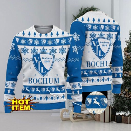 VfL Bochum Bundesliga Fans Football 3D Ugly Christmas Sweater Christmas Gift