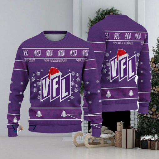 VfL Osnabruck Summer Bundesliga Logo Team Design Ugly Christmas Sweater For Fans Gift