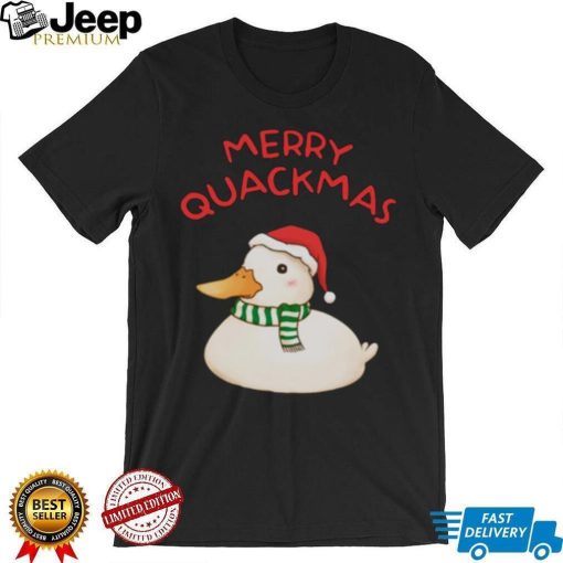 Merry Quackmas Cute Christmas Duck shirt