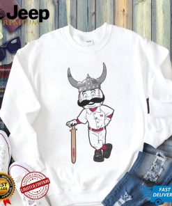 Viking Redlegs Cincinnati Reds Mascot Baseball T shirt