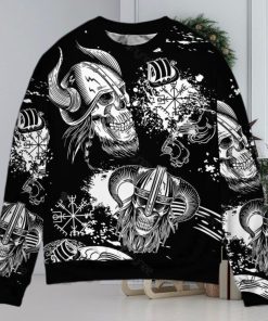 Viking Victory Life Black Style Ugly Christmas Sweater
