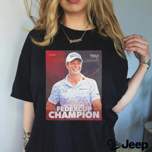 Viktor Hovland is the 2023 Fedex Cup Champion the Third Victory of the season shirt