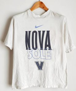 Villanova Wildcats Nike Sole Bench Long Sleeve White T Shirt