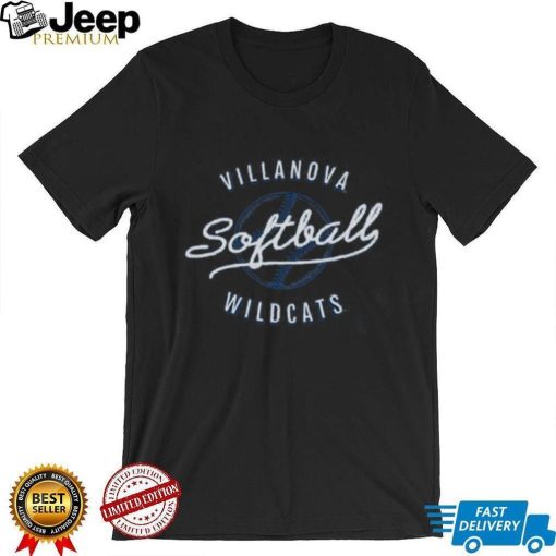 Villanova Wildcats Softball Blue T Shirt