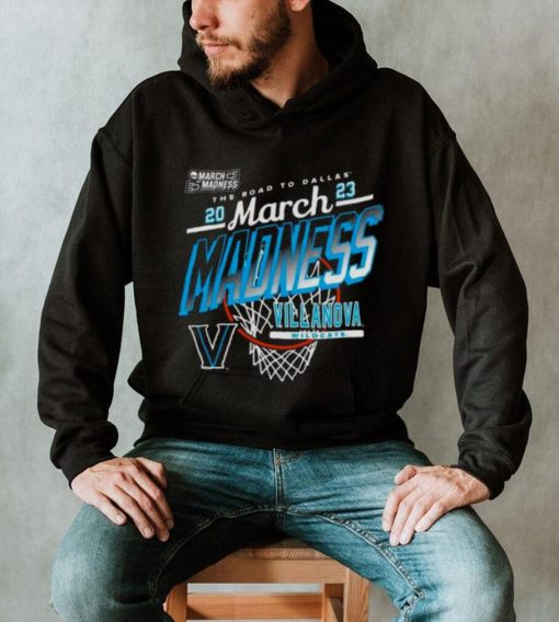 Villanova Wildcats The Road To Dallas 2023 March Madness Hoodie Shirt